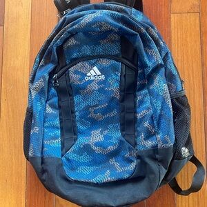 Adidas Load Spring Blue and Black Camo Backpack